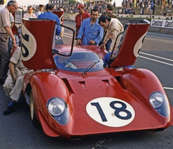 Year 1969 24 Hours of Le Mans Pedro Rodriguez / David Piper