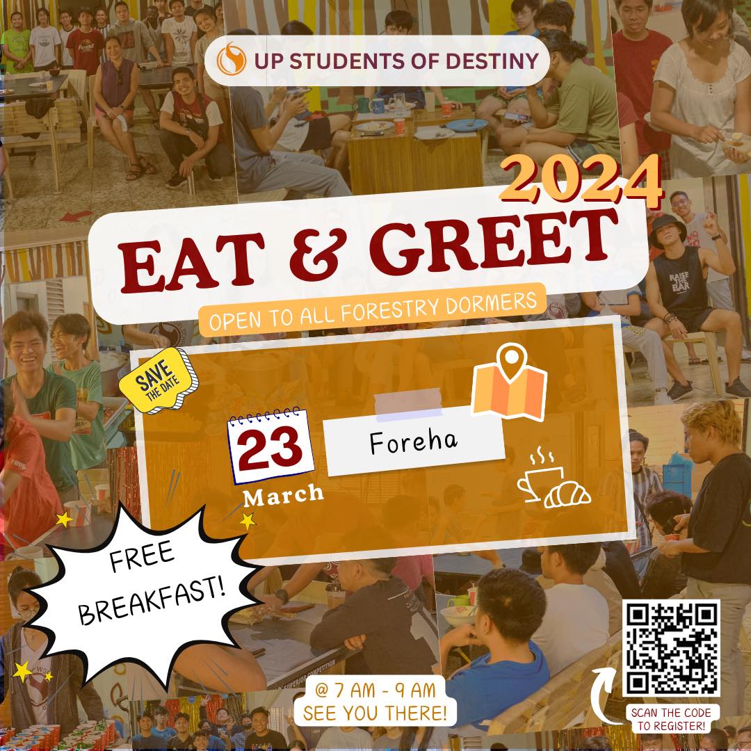 Thank God for the opportunity... - UPLB Students of Destiny