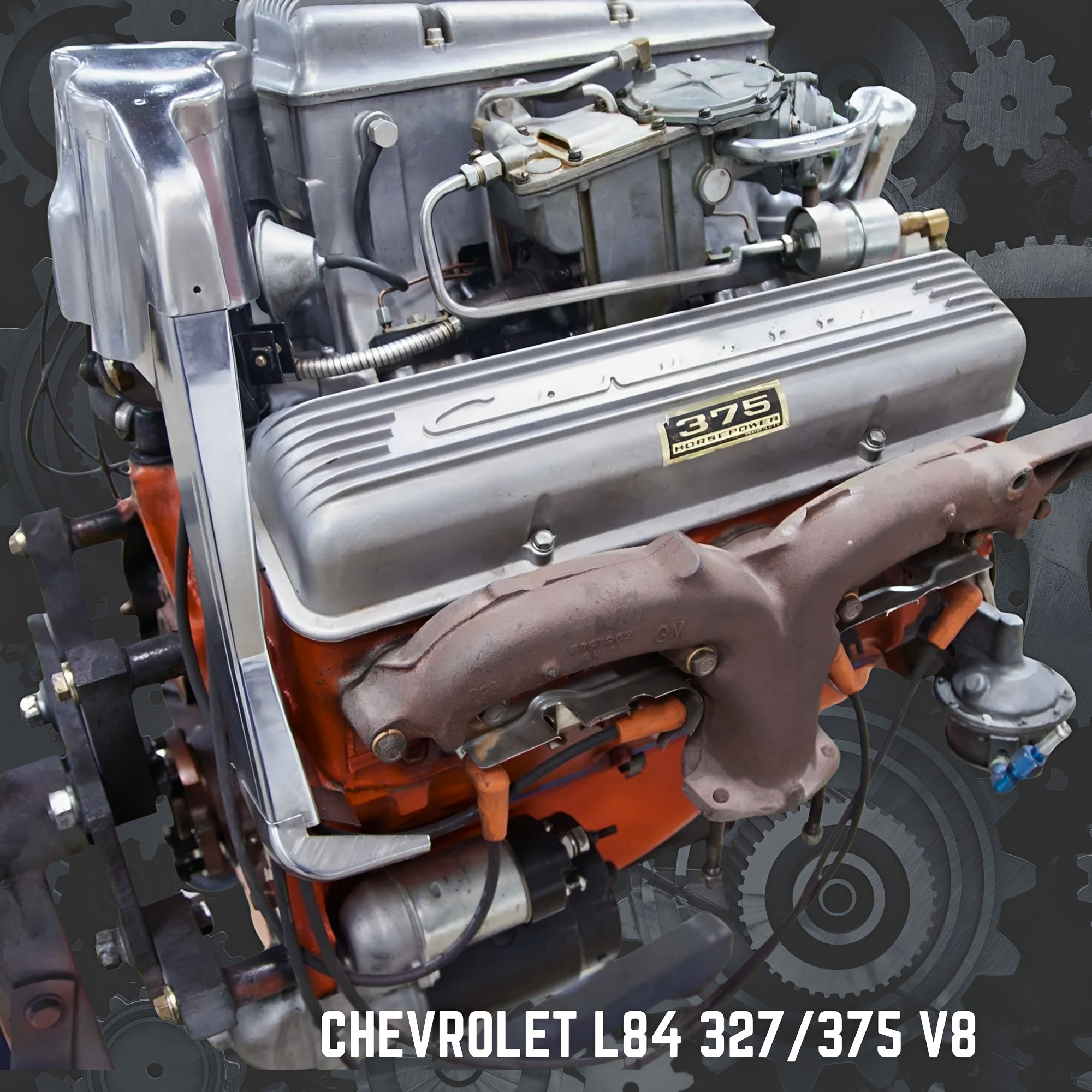 1965 Chevrolet 327 fuel-injected V8 engine