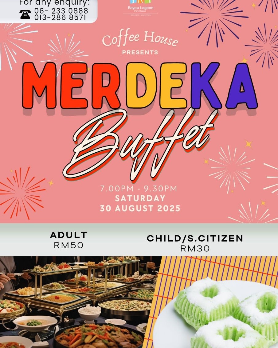 Bayou - 🇲🇾 Celebrate the spirit of Merdeka with us! 🇲🇾 Gather your ...
