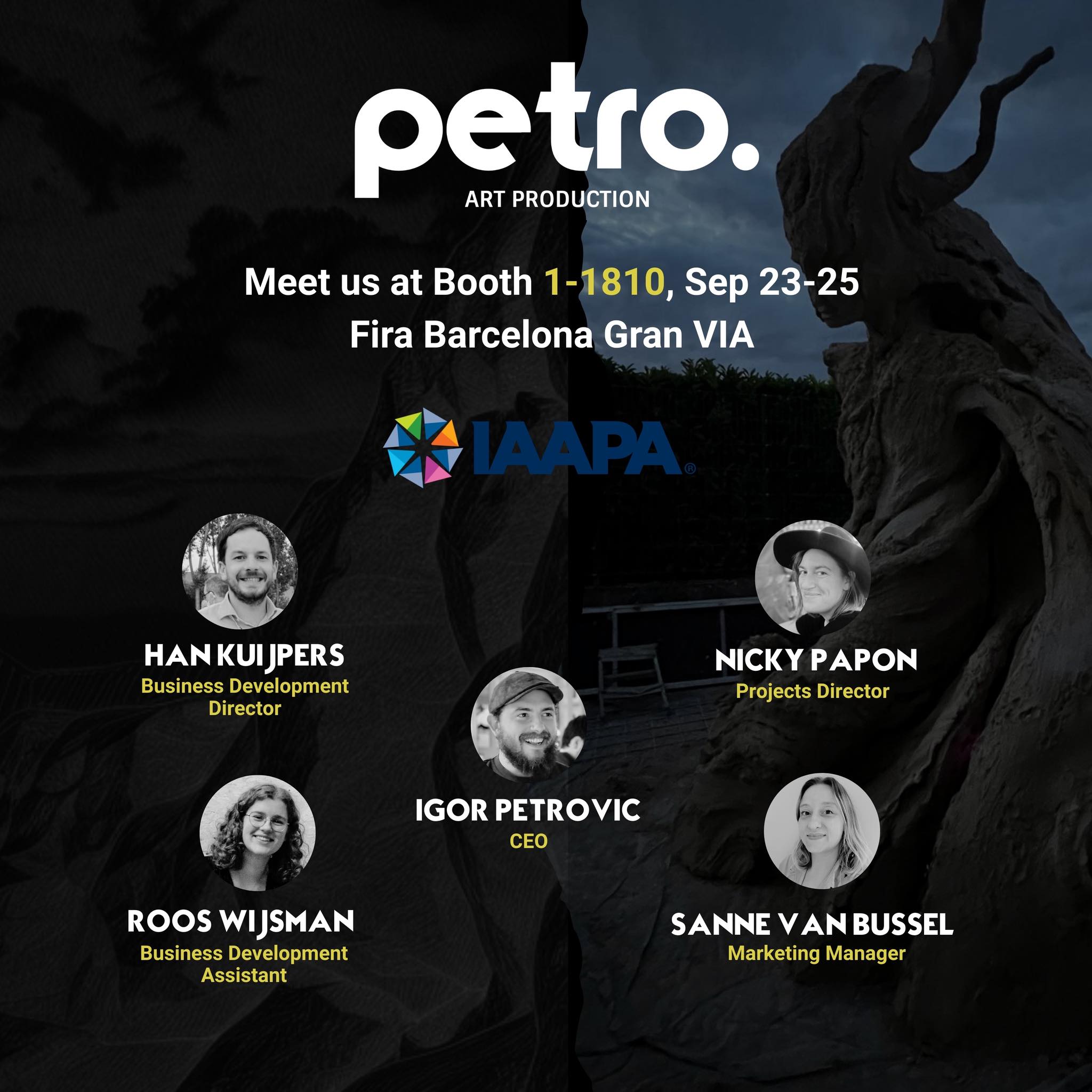 Petro - We’re heading to IAAPA Barcelona 2025! Petro Art Production ...