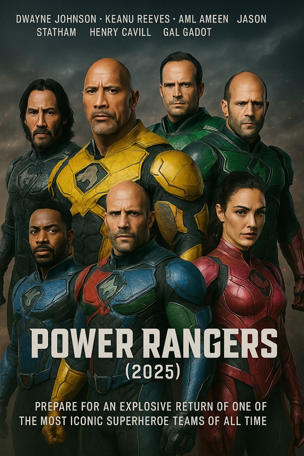 Instant - 🎬 Power Rangers (2025) Starring: Dwayne Johnson, Keanu Reeves ...