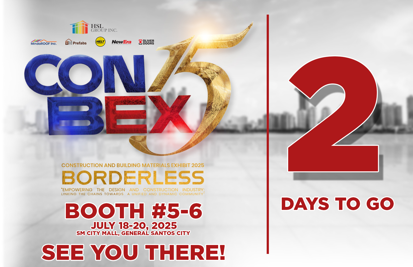 BM - ⚙️ 𝟮 𝗗𝗮𝘆𝘀 𝘁𝗼 𝗚𝗼! Ready to build beyond limits? 🔥 Catch 𝗛𝗦𝗟 𝗚𝗿𝗼𝘂𝗽 ...