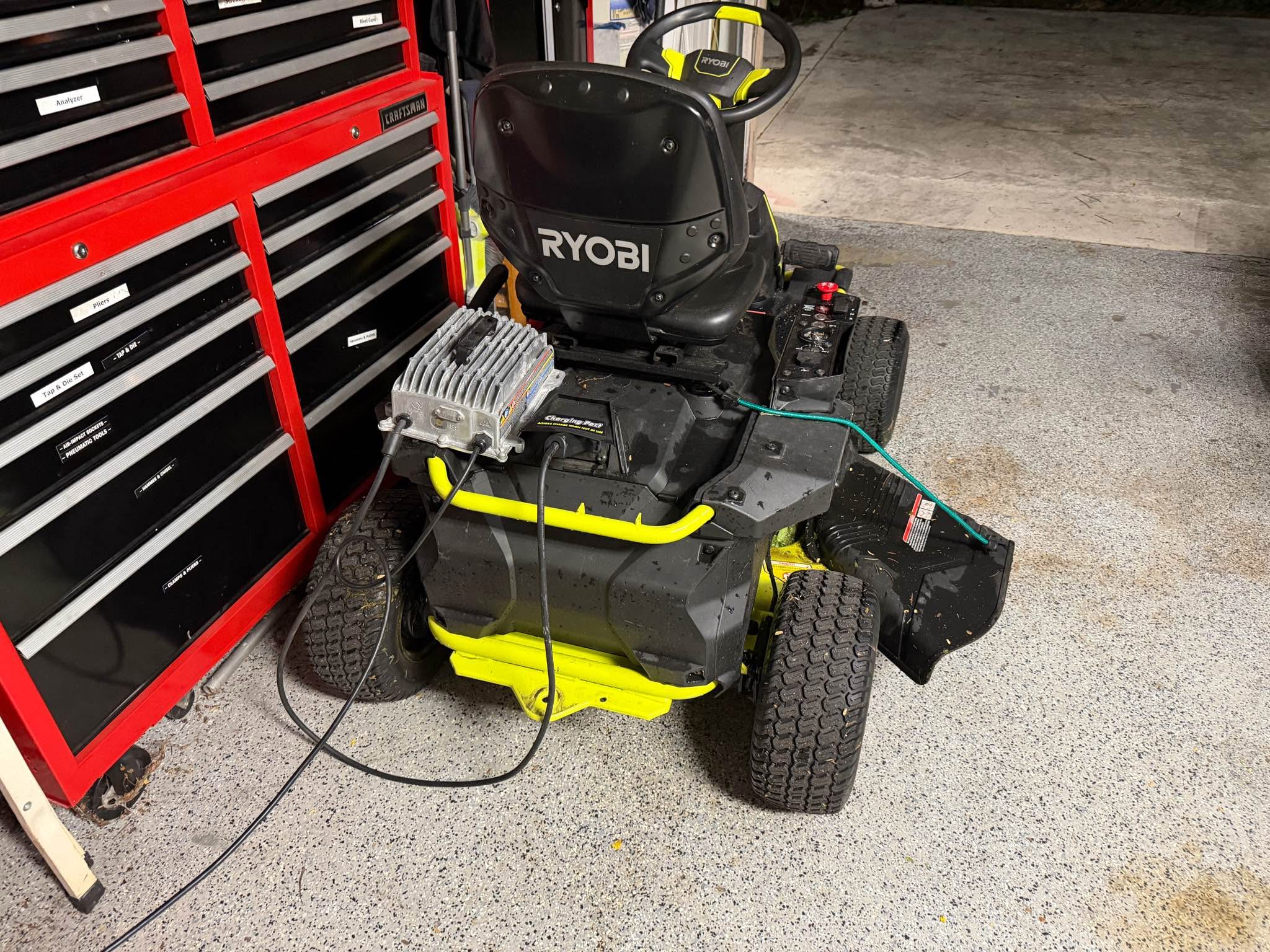 Ryobi RM480e riding lawn mower - Lawn Mowers - Wellington, Florida ...