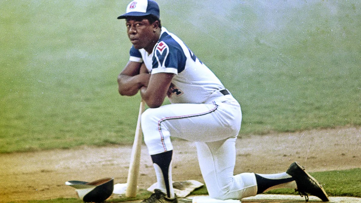 Hank Aaron was inducted into the National Baseball Hall of Fame in 