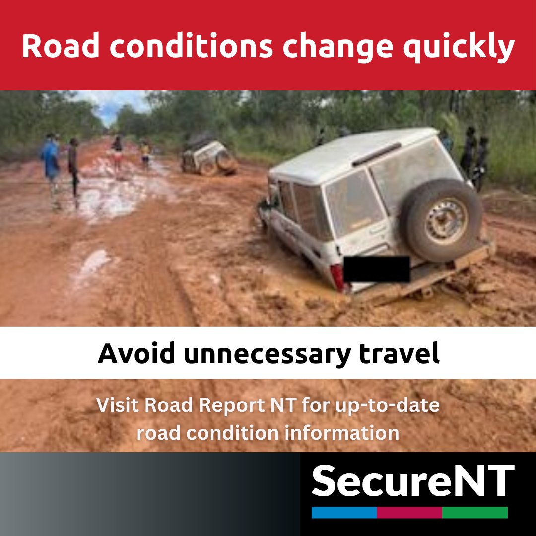 SecureNT - 🚧 Road conditions change quickly 🚧 Heavy...