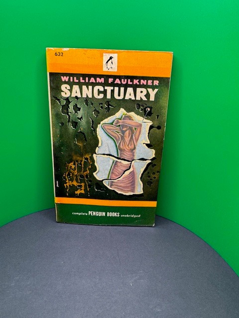 Sanctuary by William Faulkner, a lurid crime novel with notable
