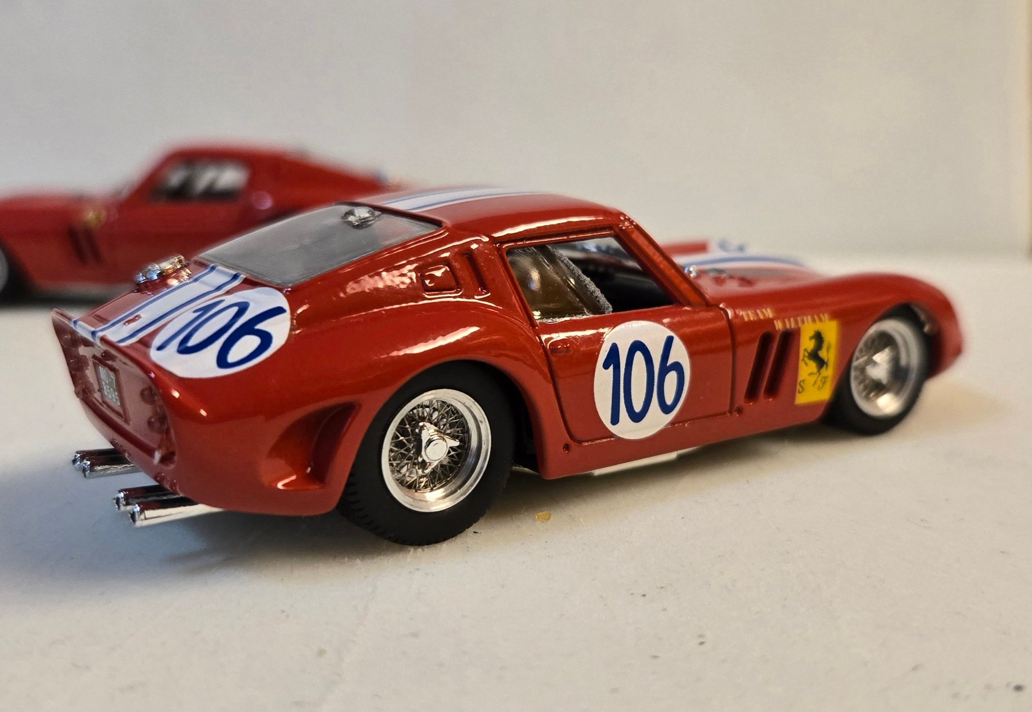 限定品 Bang Ferrari 250GTO TARGAFLORIO 1963 1963 Ferrari 250 GTO Targa Florio 1:43 Scala by Bang Models Made