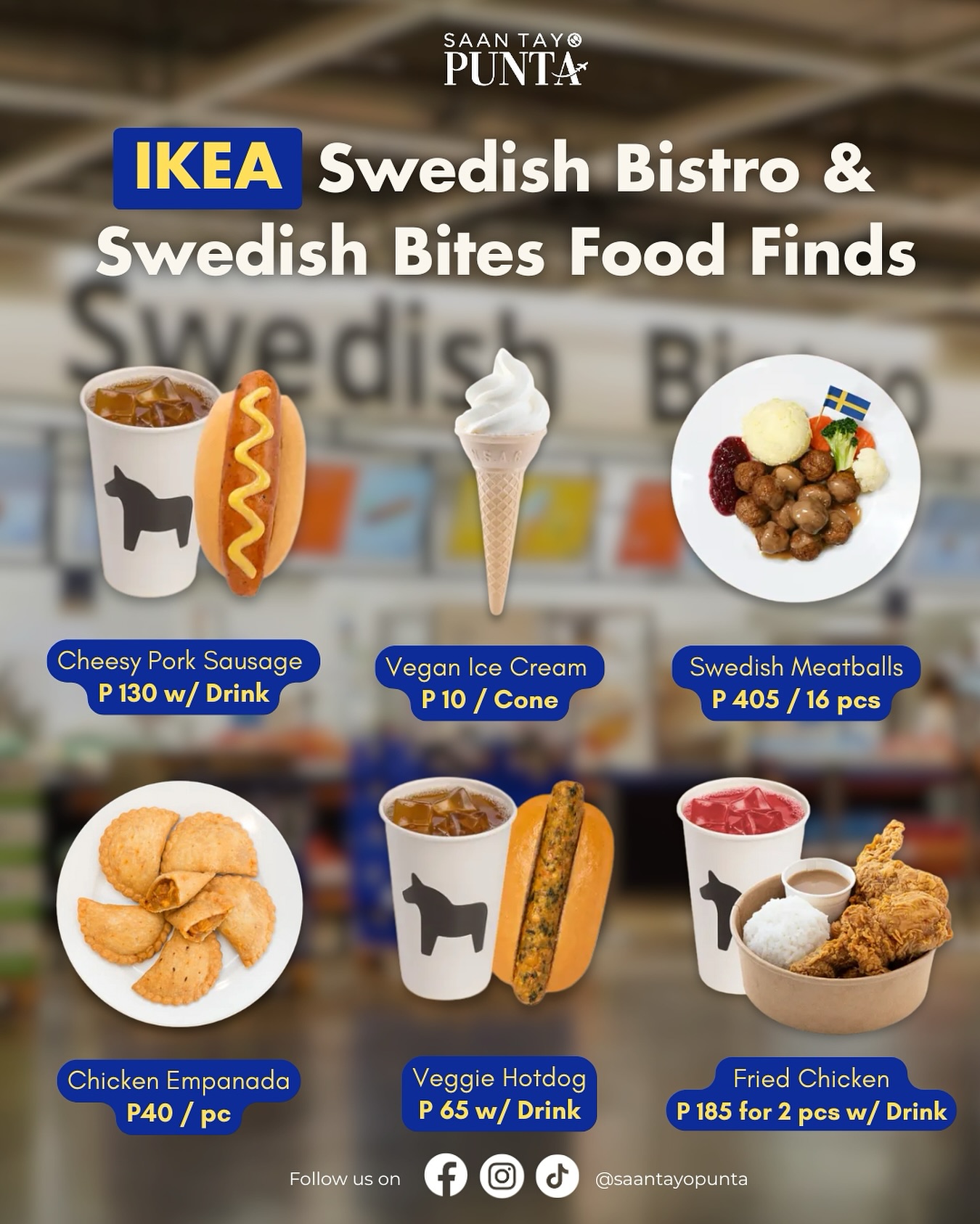 IKEA Swedish Bistro & Swedish Bites Food Finds! Save this for your next IKEA food crawl 😋🌭 Want to get featured? Share your recos in our FB Group. 𝐋𝐈𝐍𝐊 𝐈𝐍 𝐁𝐈𝐎 𝐓𝐎