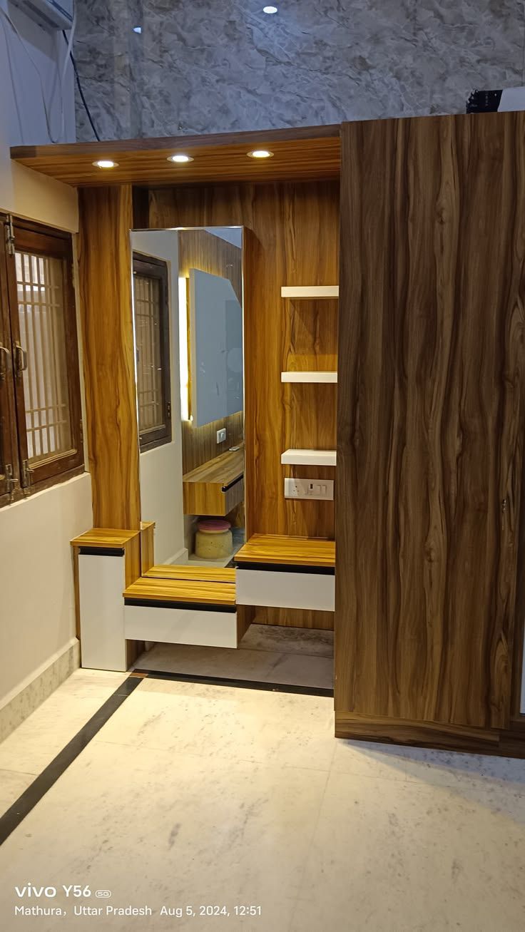 dressing table design 2024 Beautiful 🥰👌 #likeforlikes #dressingtable #viralpost #wardrobe #mirror #glasses Rachel Allan Prom 70153 Made in China Kather Height:5.3 ft