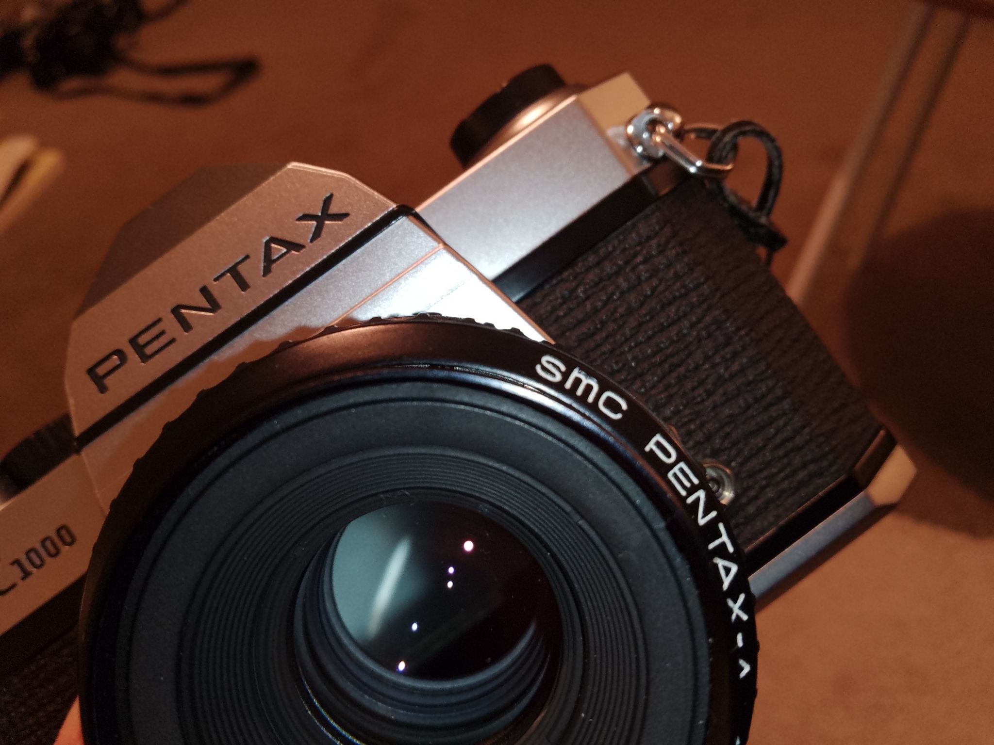 Pentax K1000 with 50mm f2 SMC Takumar lens