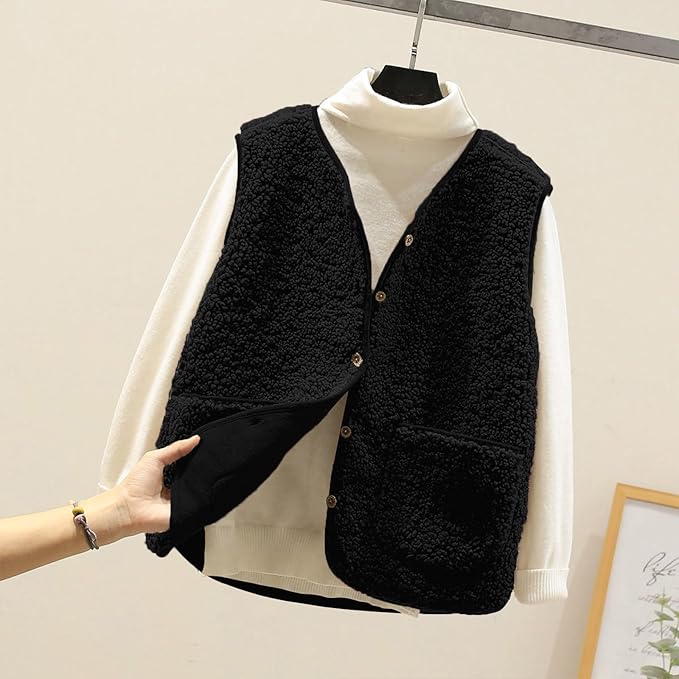 Veste Sans Manche Femme AEGJEGVD Gilet En Molleton Polaire Femme Sans Manches Veste Polaire Gilet Sans Manche Femme
