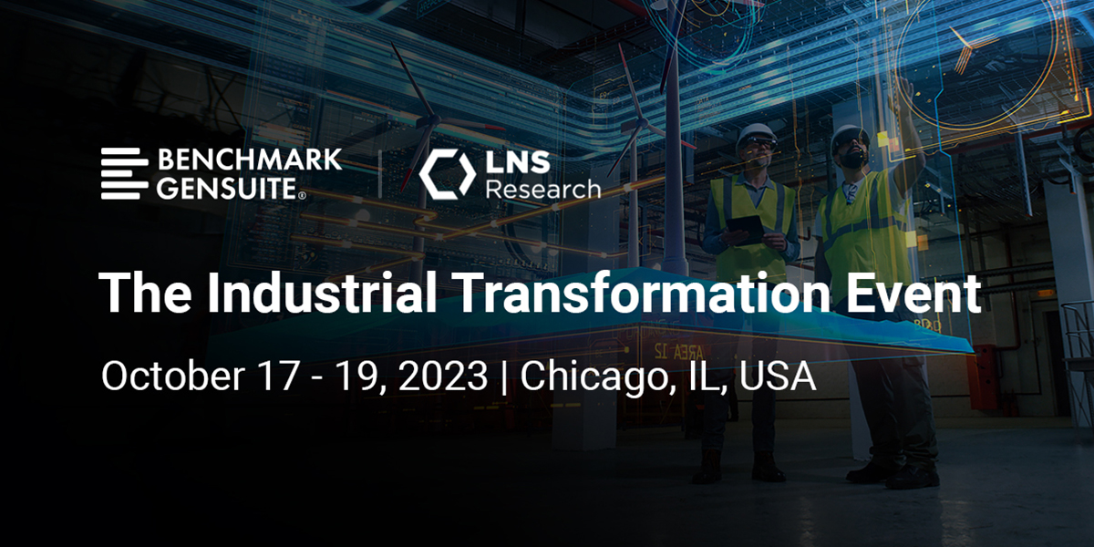 The IX Event 2023 from LNS Research... - Benchmark Gensuite