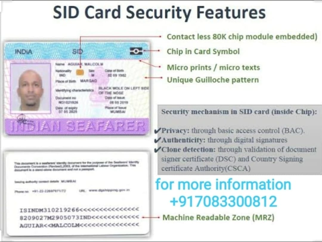 Indian Cdc, Passport , Bsid card & Pcc For USA | Nala Sopara