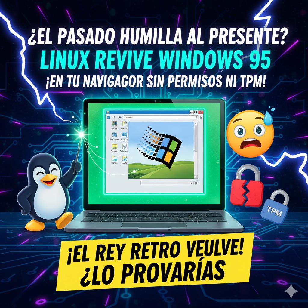 programasjas - 🧠 Linux revive Windows 95… ¡desde el navegador! Una ...