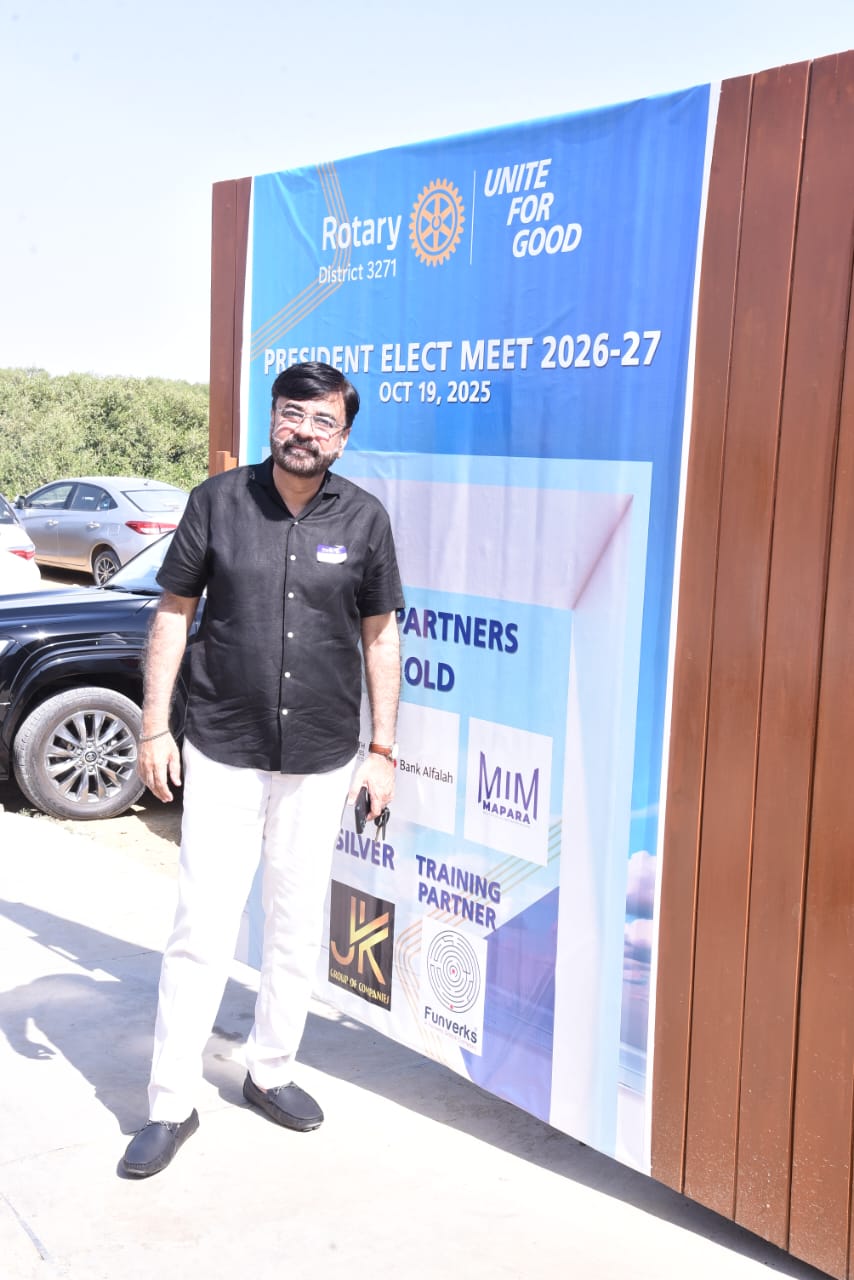 Muhammad Hanif Khan, DG 2023-24, RID 3271 Pakistan | Karachi
