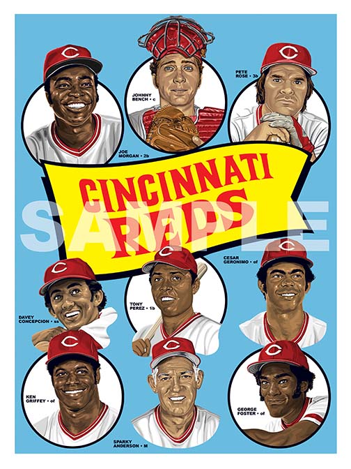 New Big Reds Machine Poster that... - Heroes of Yesterday | Facebook