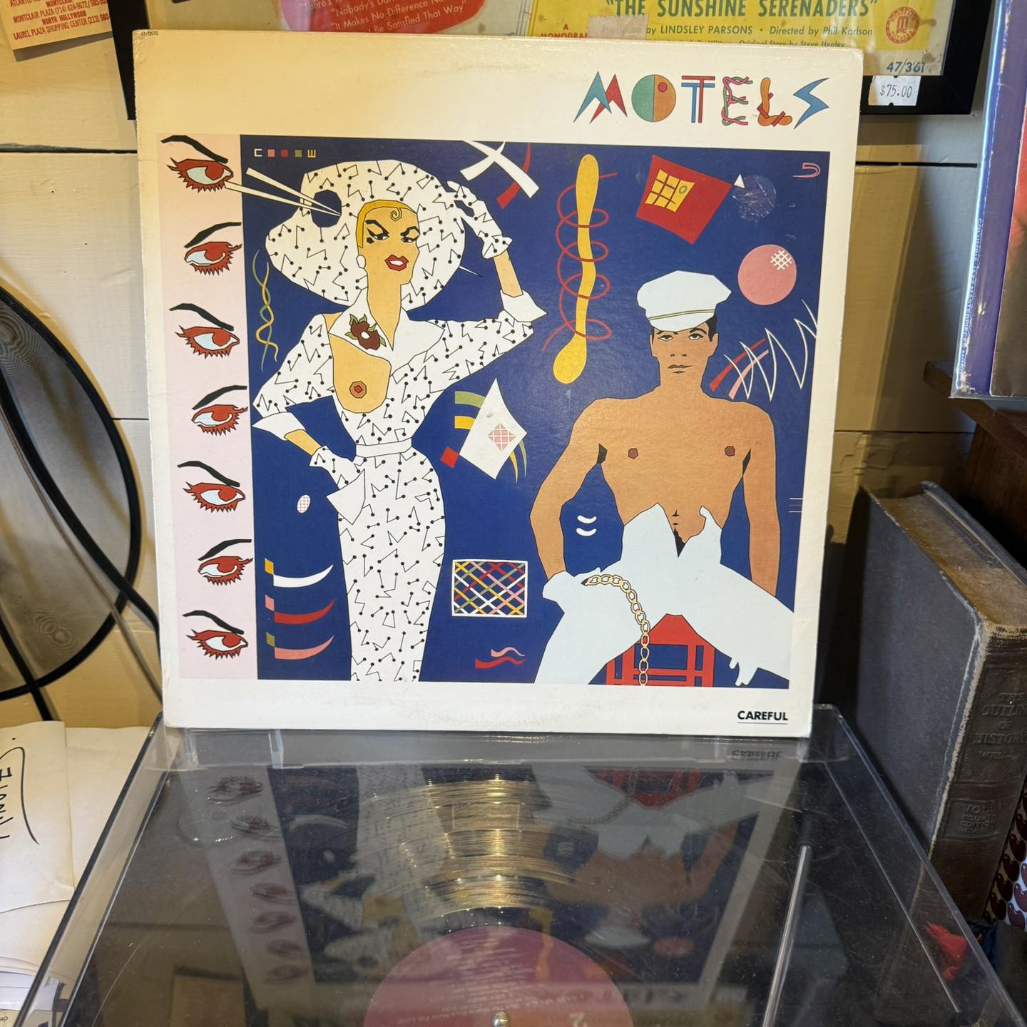 The Motels - Careful 1980 Vinyl LP Album Review