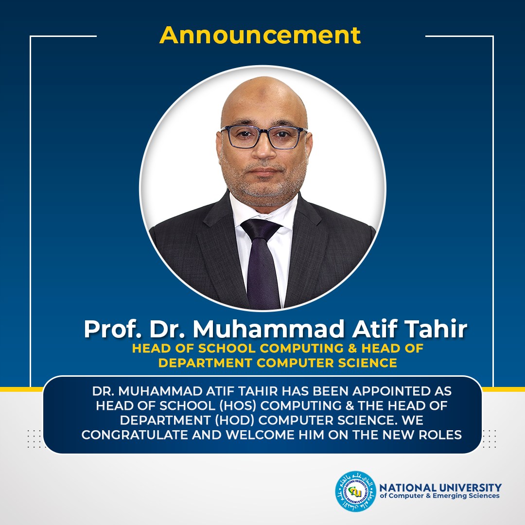 We are thrilled to announce... - FAST NUCES, Karachi Campus | Facebook