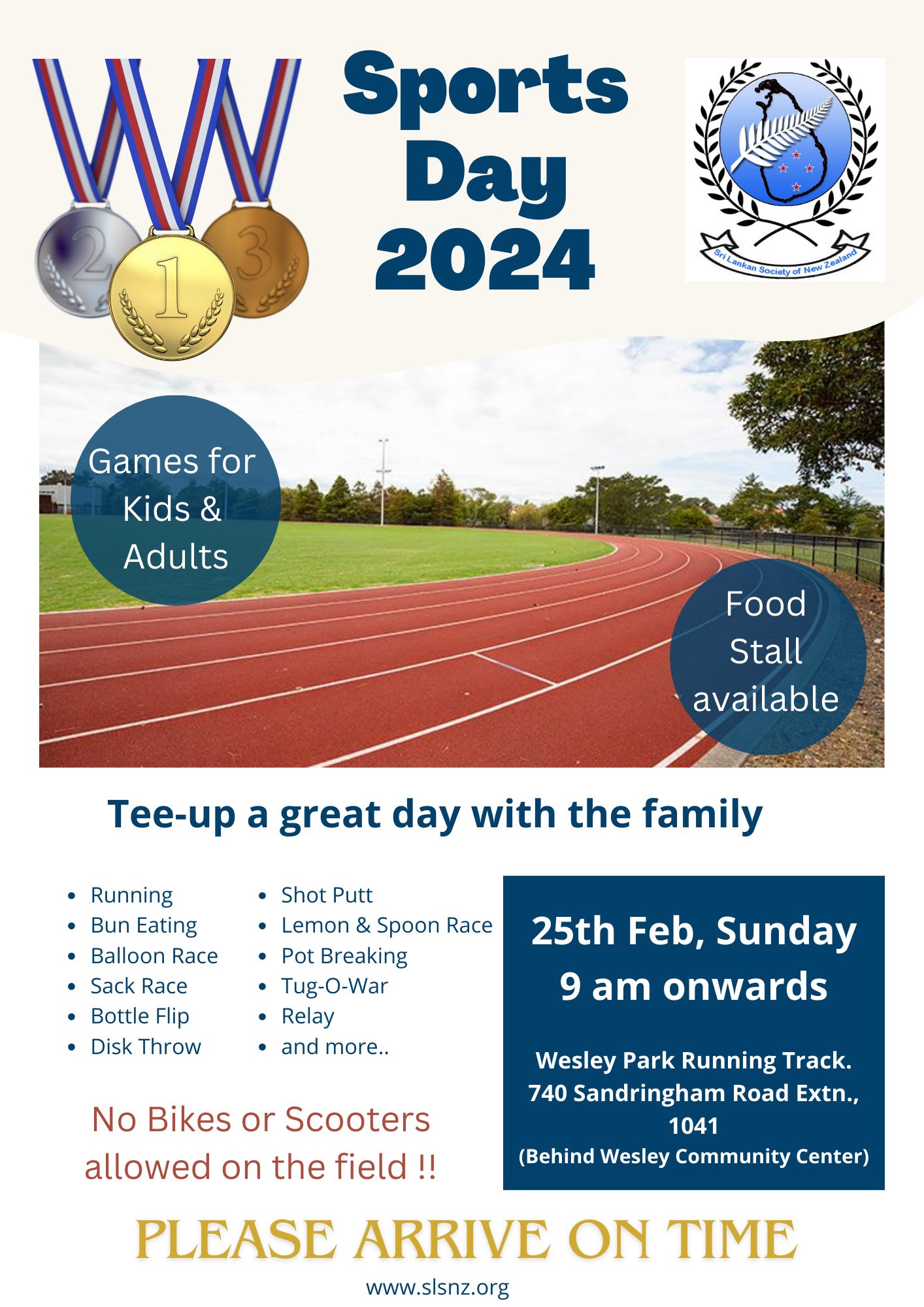 SLSNZ Annual Sports... - Sri Lankan Society of New Zealand