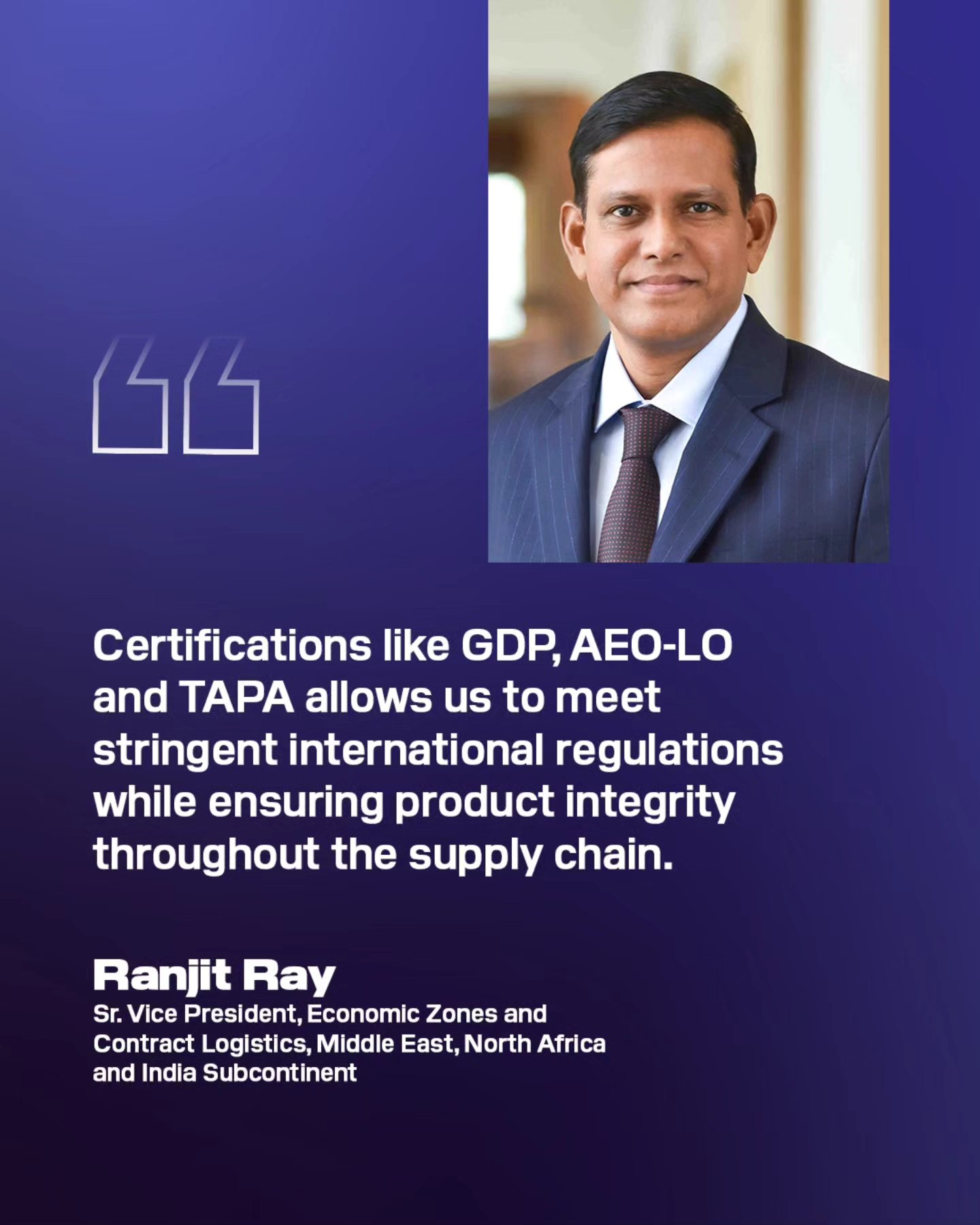 DP - Volatile climates continue to challenge supply chains for ...