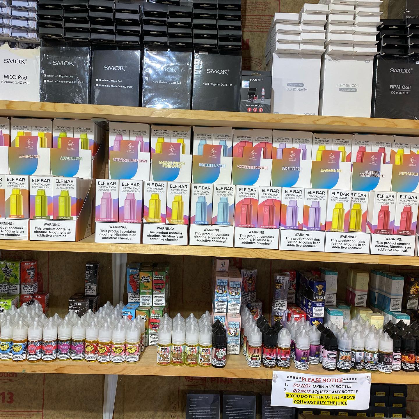 all flavors of elf bars Bar 1500 & 2500 in stock and on the shelf. True to flavor disposable at The Shed Vapes. #theshedvapes #stopsmoking #saltnic #disposables #elfbar Flavour:Cream Tobacco Sour Blue Dust Geek Bar Pulse X