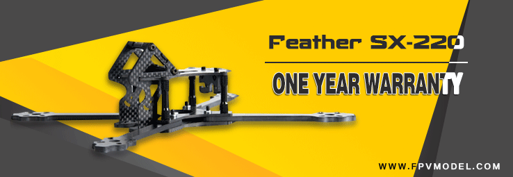 fpvmodel.com - The Feather SX-220 facing frame is now...