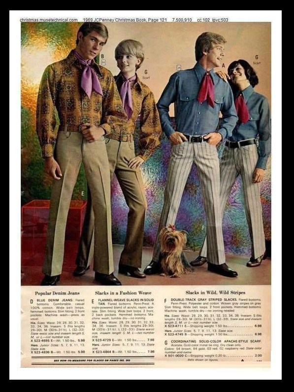 Jc penny's 1969 christmas catalog fashion