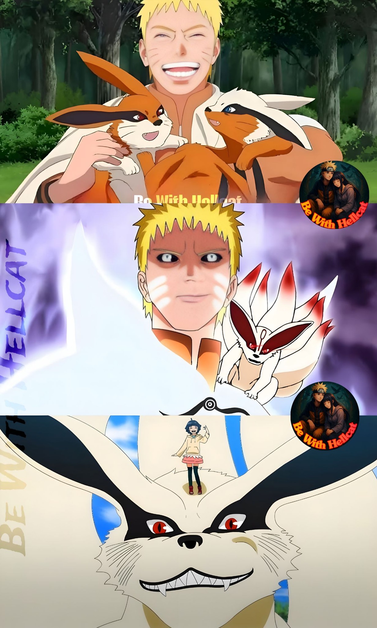 Be - 🌀 WHITE KURAMA!! THE BIJUU OF HIMAWARI — Boruto: Two Blue Vortex 🦊 ...