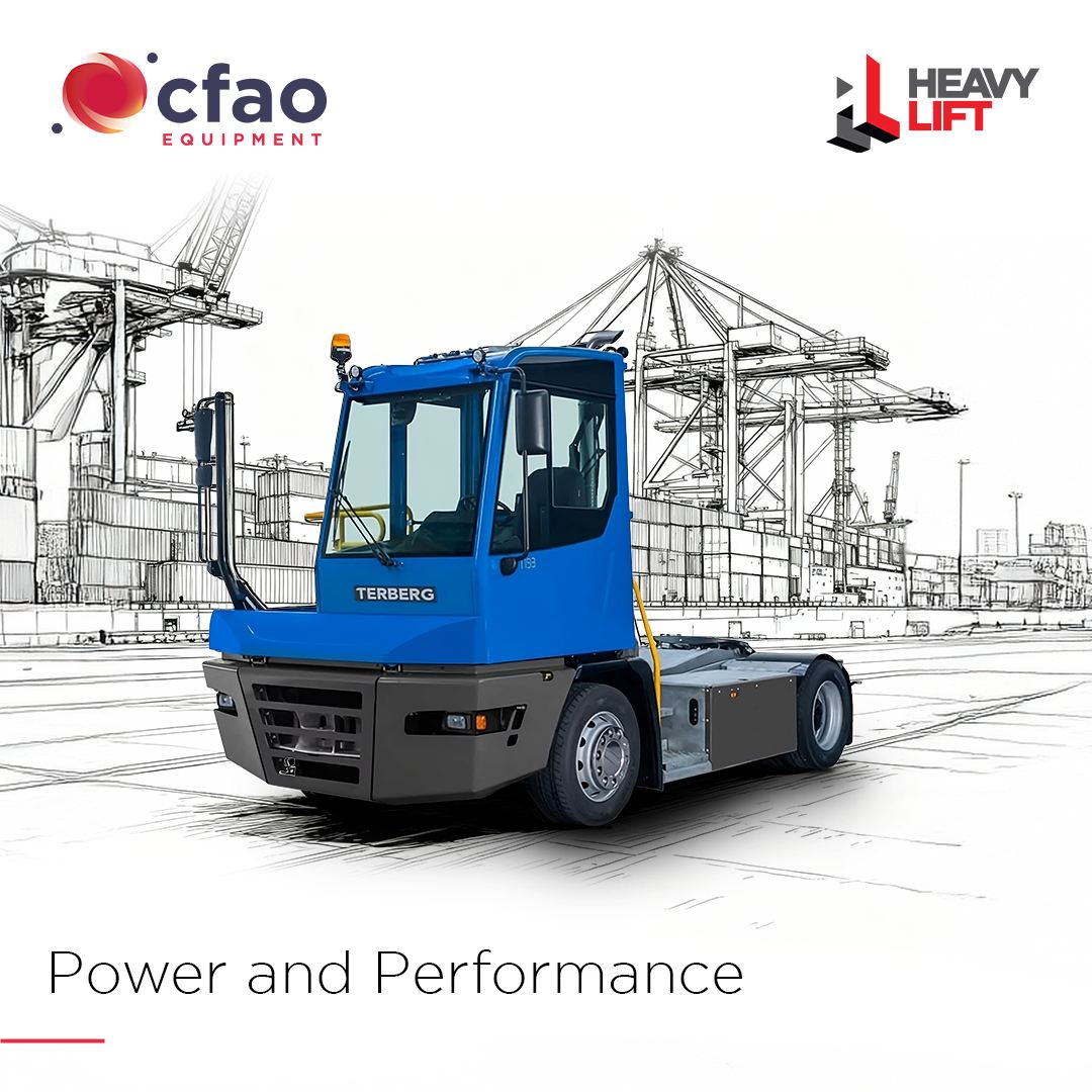 CFAO - The Terberg Terminal Tractor is built to handle heavy containers ...