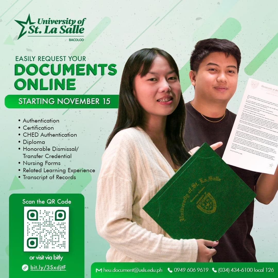‼️... - USLS Bacolod - Office of the University Registrar