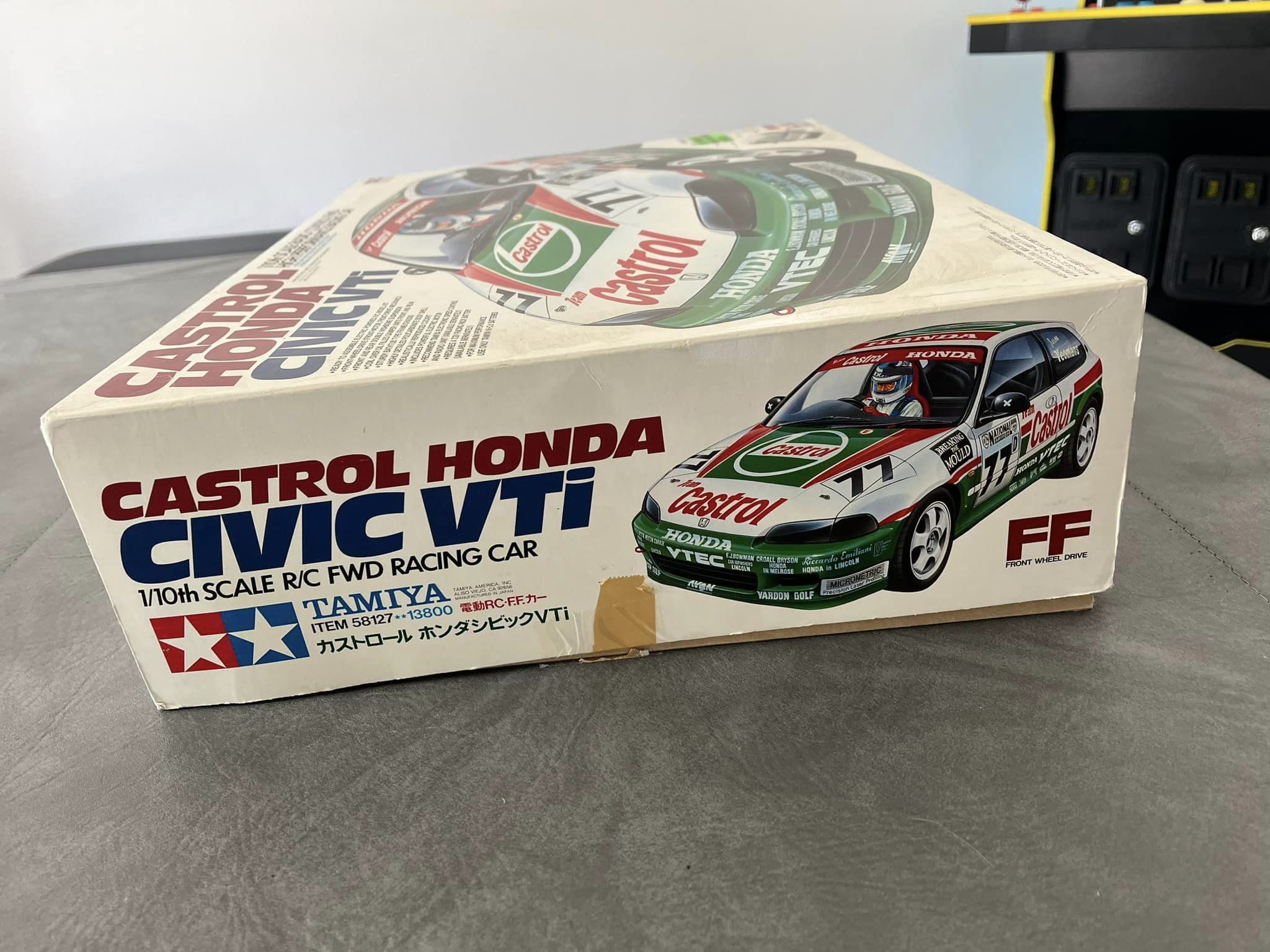 1993 Tamiya Castrol Honda Civic VTI 1/10 scale car for sale