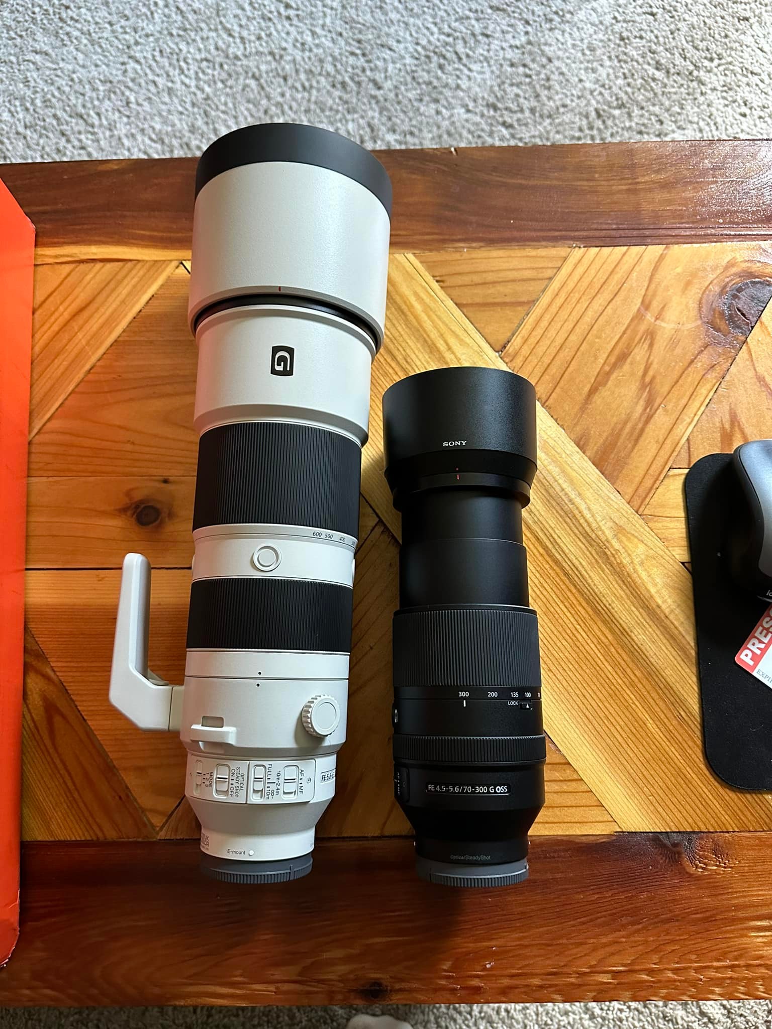 New zoom lens arrives after two weeks