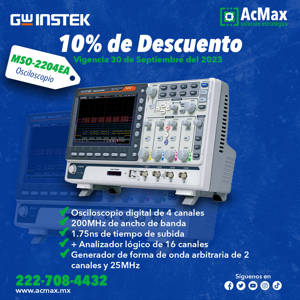AcMax de México - 10% de descuento en equipo Seleccionado...