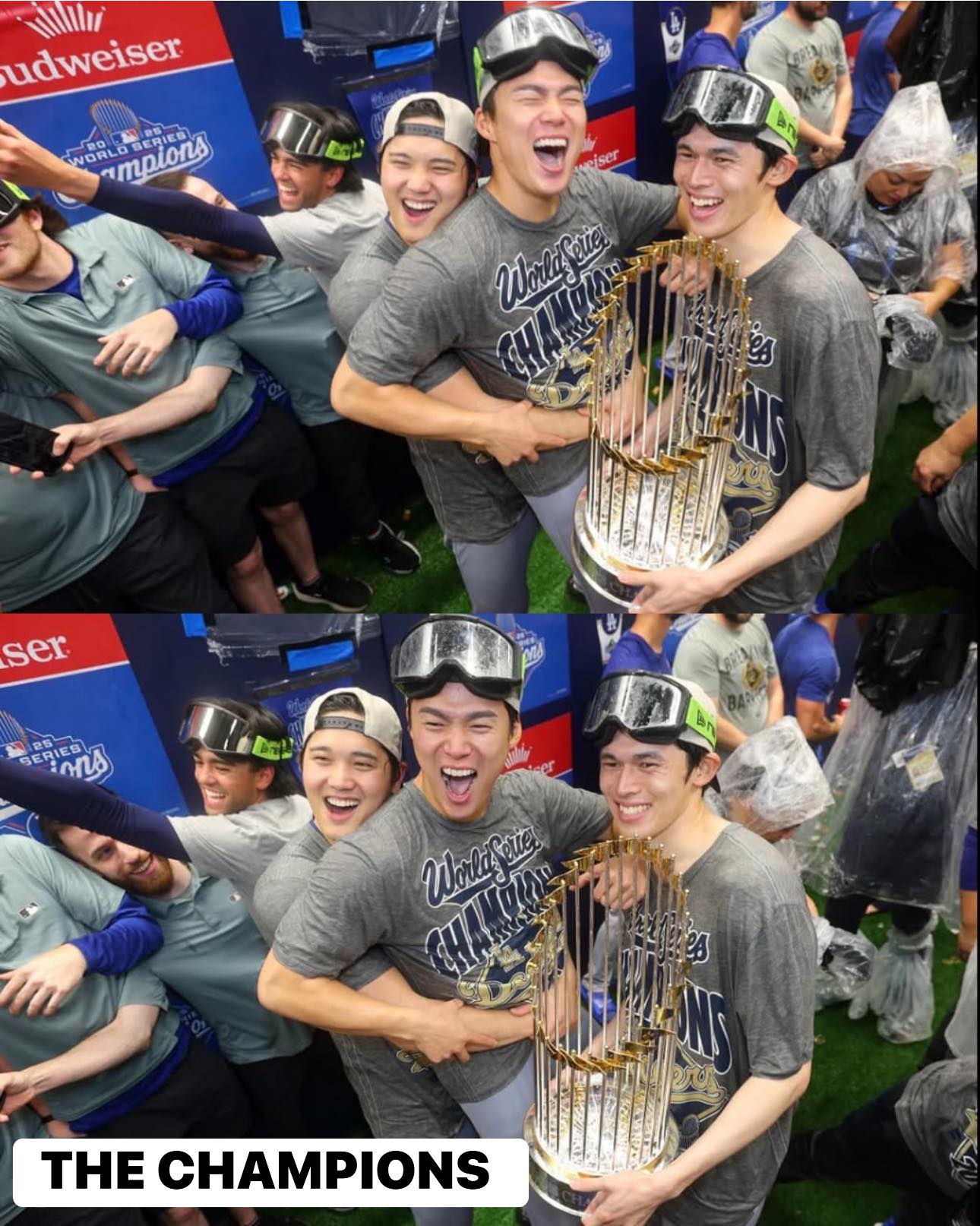 This Dodgers trio 🇯🇵🏆