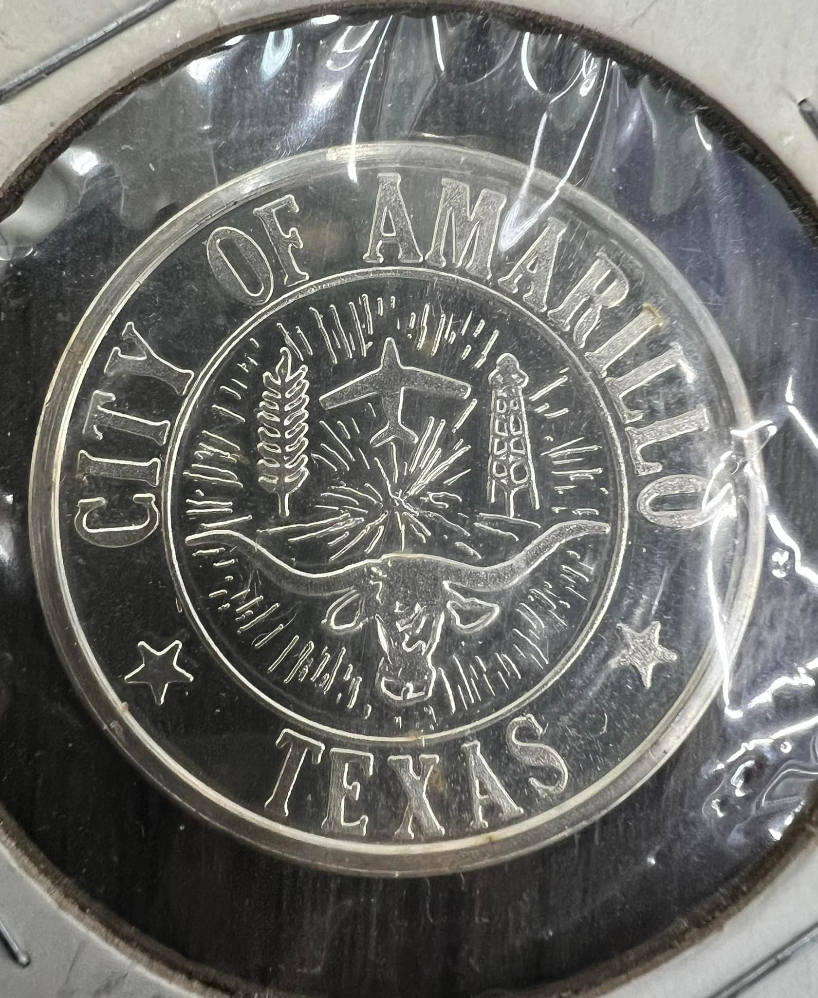 アメリカ記念 BICENTENNIAL AMARILLO Centennial Coin from Amarillo, Texas, Helium Capital of the World