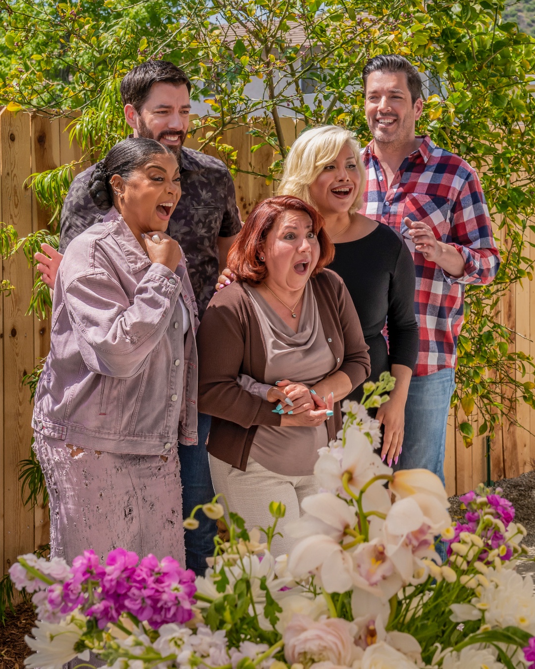 We loved transforming Jahel and Winter's backyard into a five-star