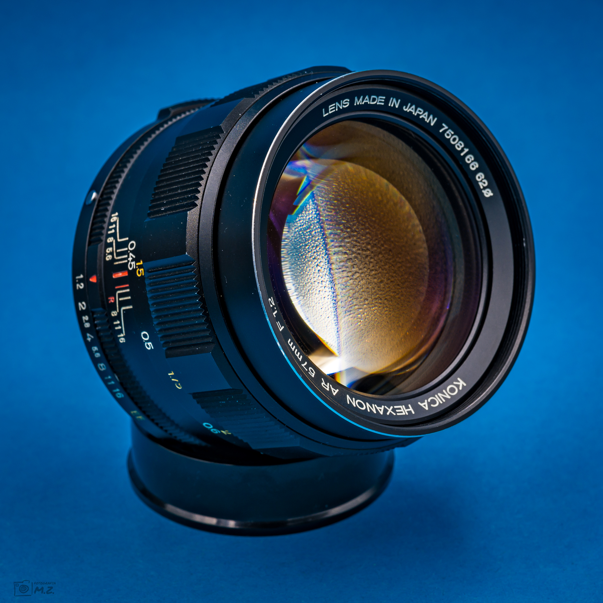 Is this beauty (Konica Hexanon 57mm f1.4) radioactive? Has anybody