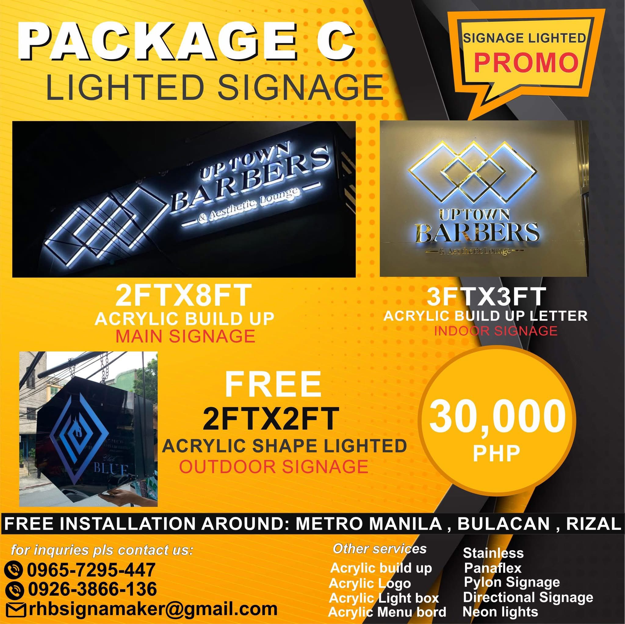 🔥 SIGNAGES PACKAGE PROMO 🔥... - Advertising & Cladding Ph. | Facebook