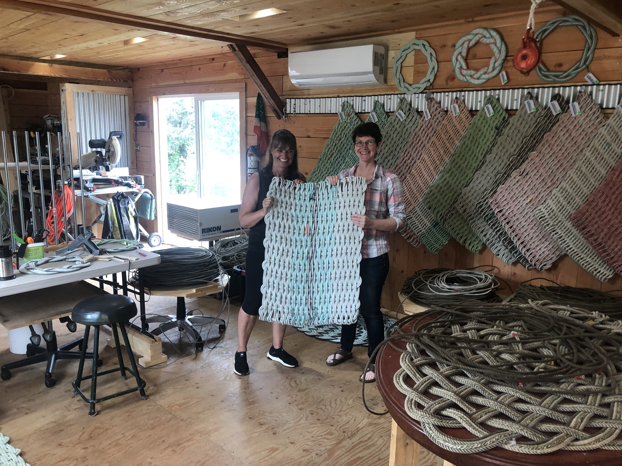 Madeline came to visit my working... - 2nd Chance RopeWorks