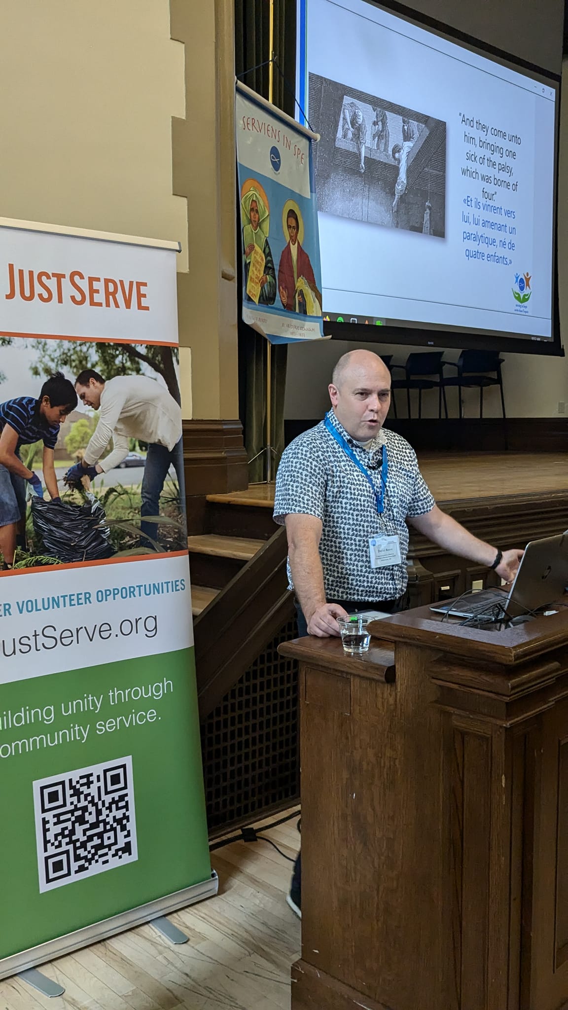 SSVP - David Reeve from the church of Jesus Christ of LDS showcases the ...