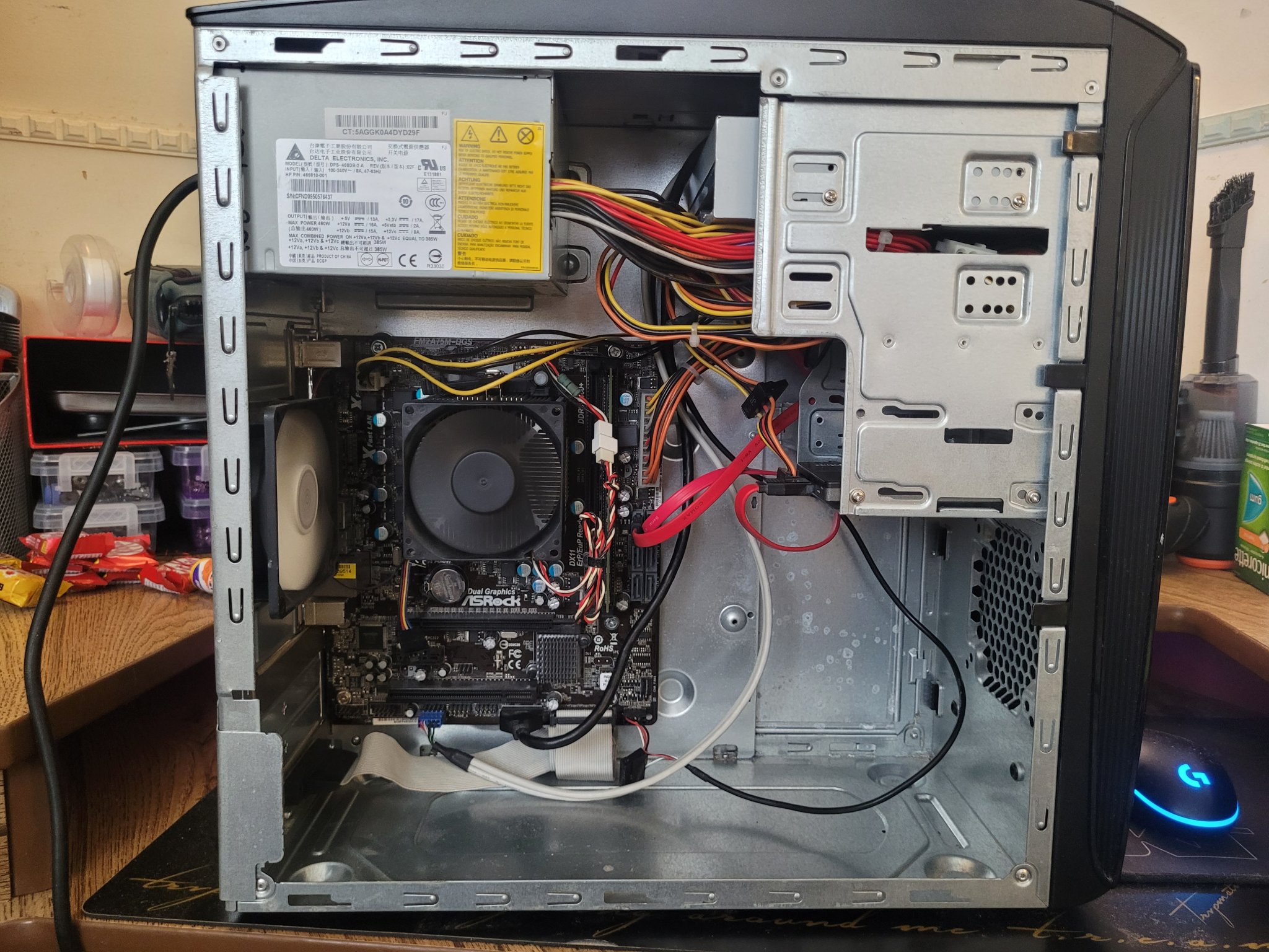 Desktop PC - A10 Quadcore, 8GB, 250GB SSD, Windows 10 Pro, Office ...