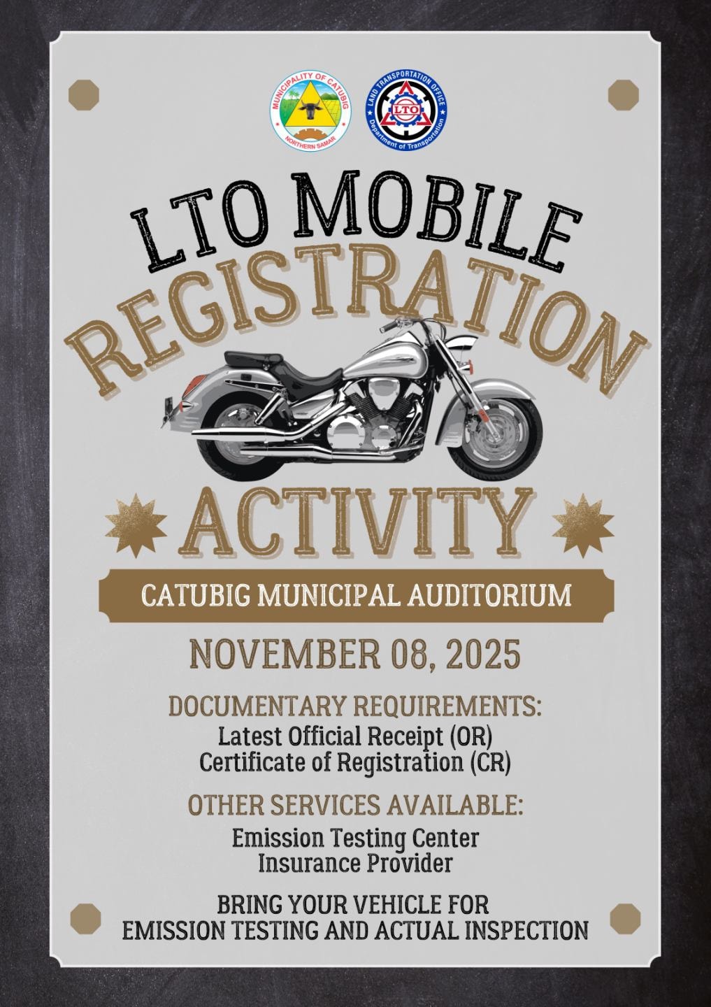𝗕𝗔𝗡𝗗𝗜𝗟𝗬𝗢: 𝗟𝗧𝗢... - Catubig Municipal Information Office | Facebook
