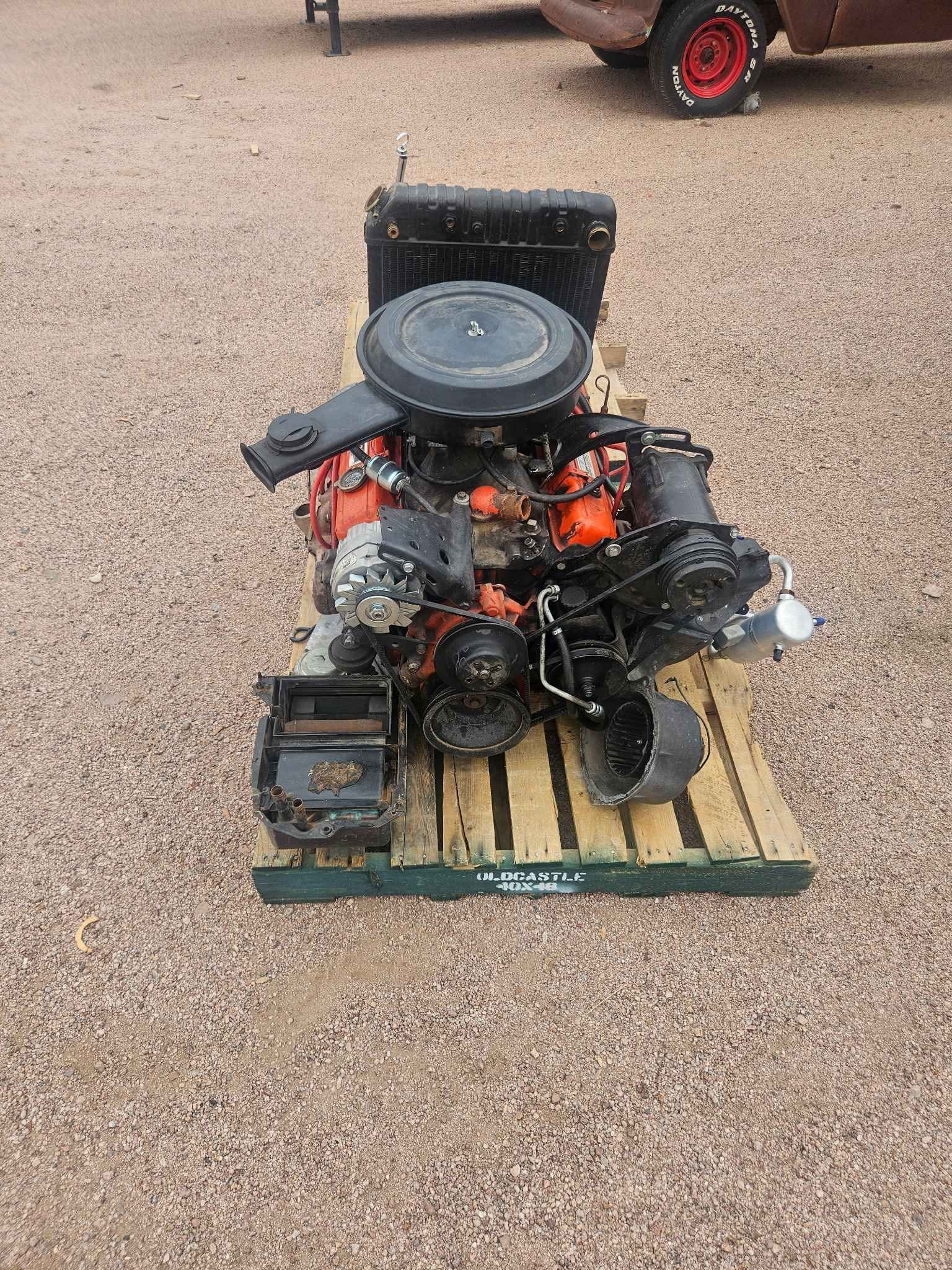 GM crate 350/TH350/NP203 T-Case - Car Engines & Engine Parts - Apache ...