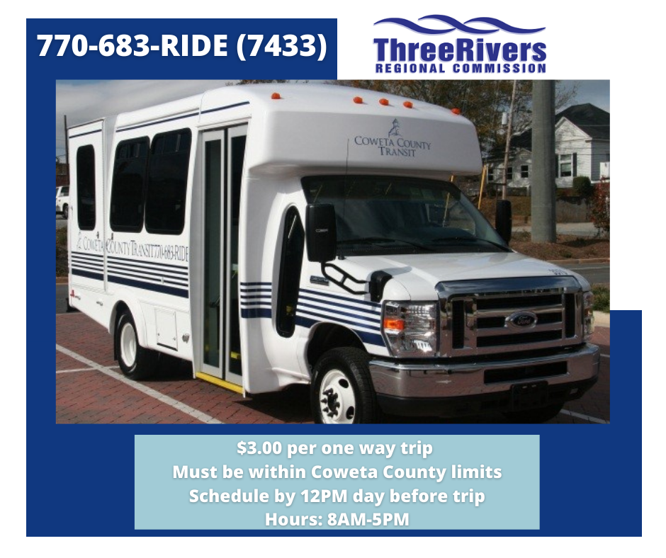Coweta County’s Dial A... - Three Rivers Regional Commission | Facebook
