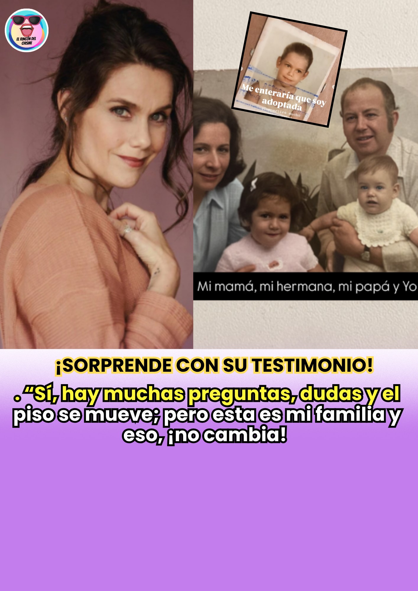 Daniela Sarfati, recordada actriz... El rincón del chisme Facebook