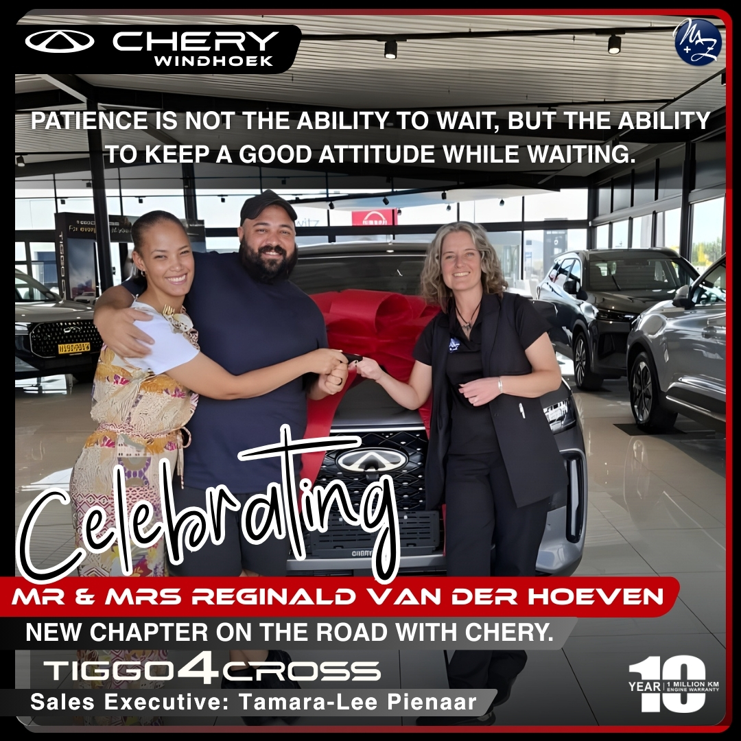 Chery Namibia - 🎉 𝗖𝗘𝗟𝗘𝗕𝗥𝗔𝗧𝗜𝗡𝗚 𝗔 𝗡𝗘𝗪 𝗖𝗛𝗔𝗣𝗧𝗘𝗥! 🤩... | Facebook