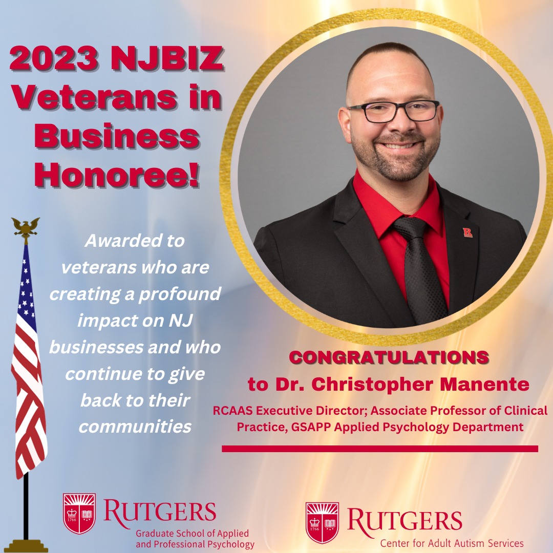 Congratulations... - Rutgers Center for Adult Autism Services | Facebook