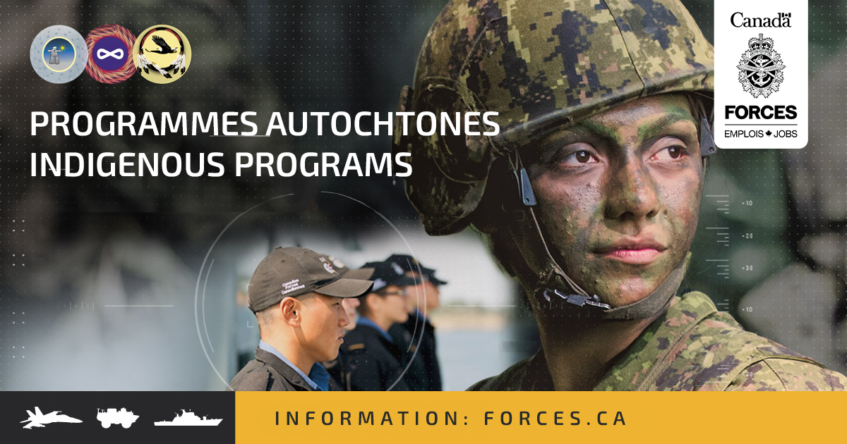 Programmes FAC pour Autochtones / CAF Indigenous programs | Quebec QC