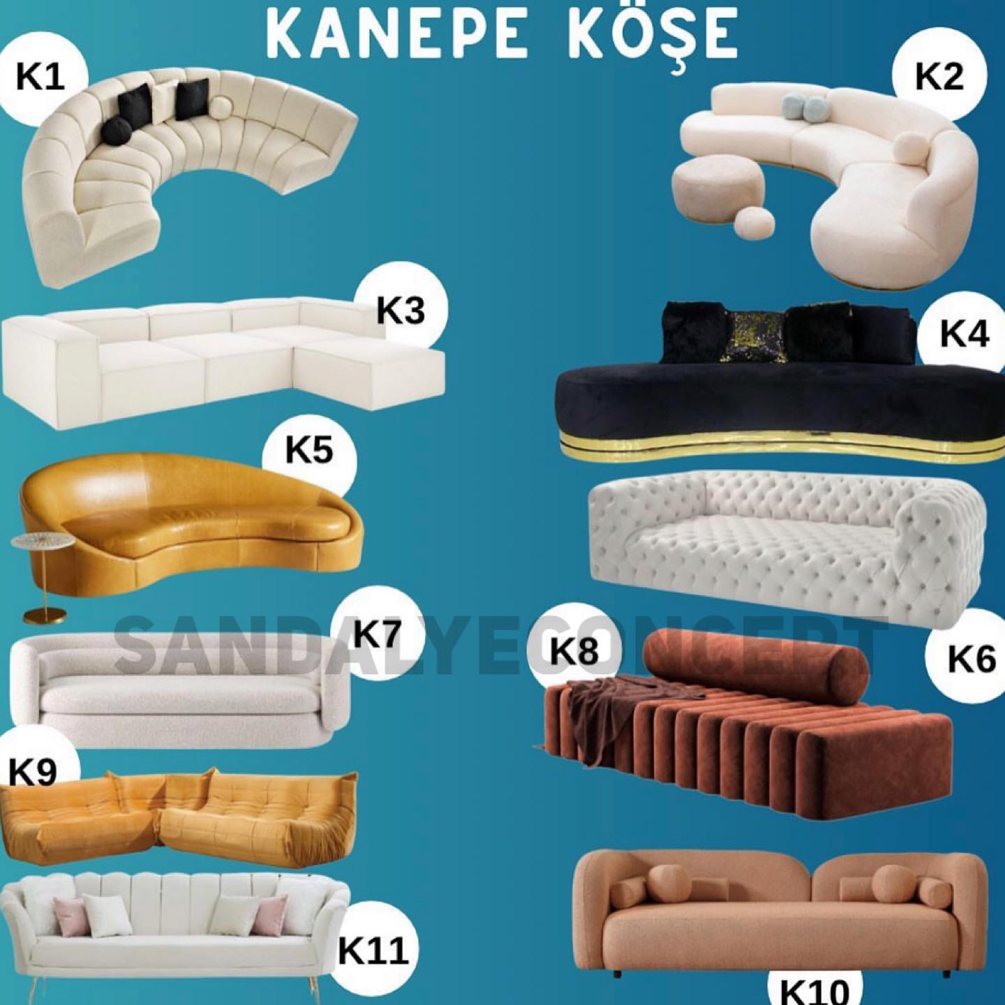 Sandalyeconcept - 🛋️Kanepe Köşe Modellerimiz 💳Sipariş üzerine toptan ve ...